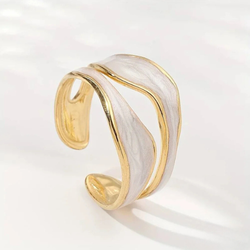 Drøm - vintage hvidguld ring