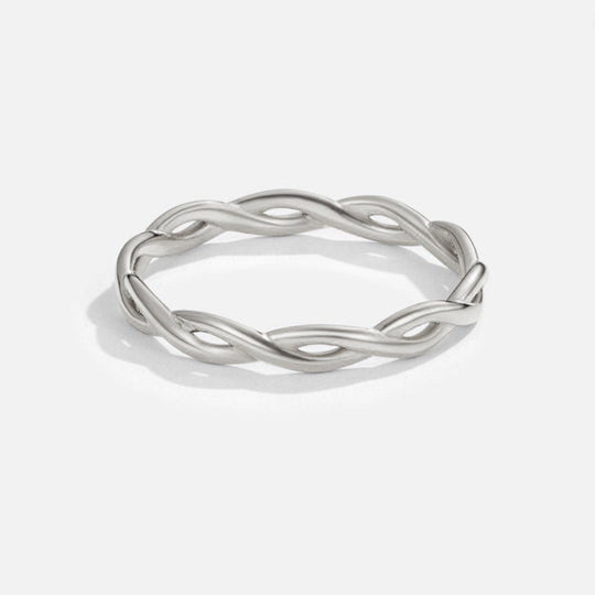 Infinity 18K sølv dreje-ring